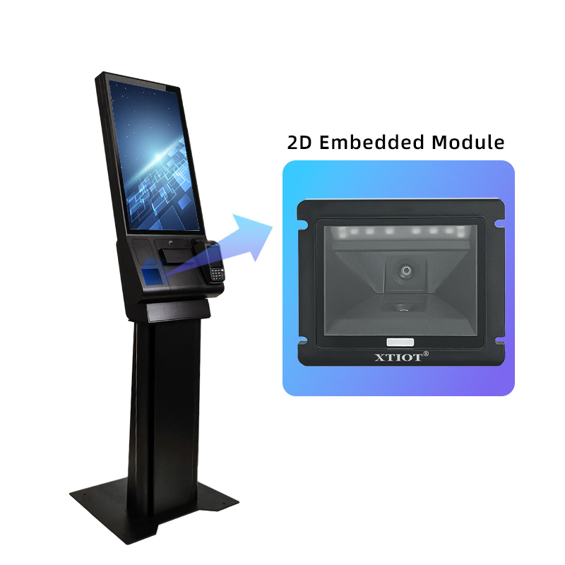 XT2601M QR Code Scanner Vertical Barcode Scanner For Kiosk