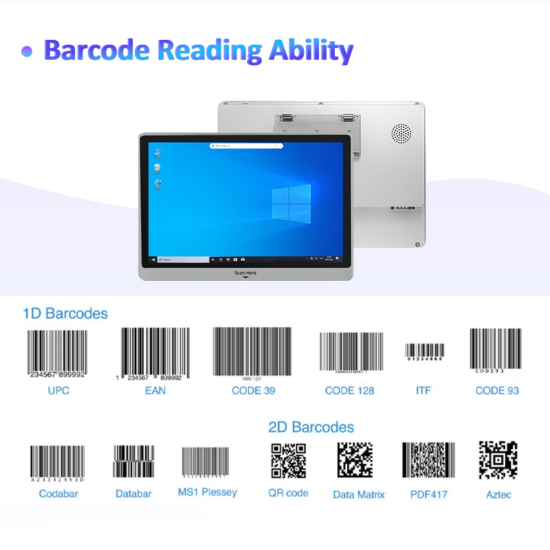 XT802E-X86 Windows10 Pro Pos Price Checker Scanner For Supermarket Grocery Retailing Store Verificador De Precio