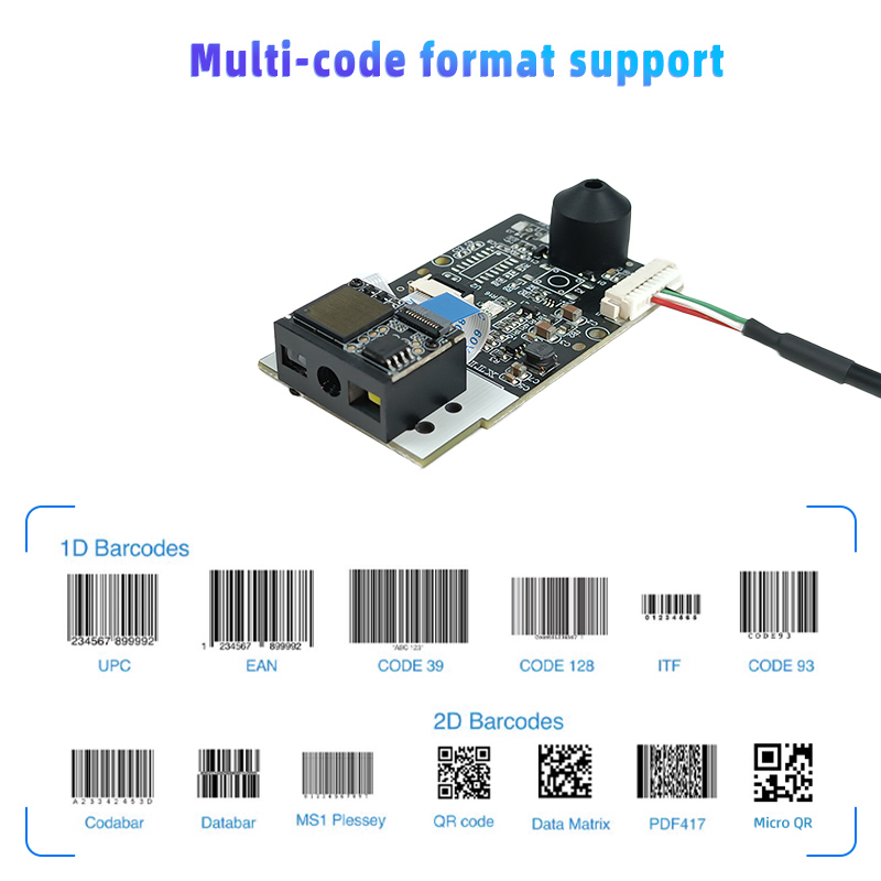 XT738MB RS232/USB/TTL 1D 2D Barcode Module