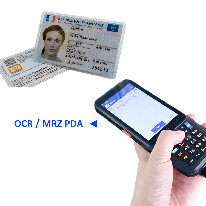 XT8001D Android 15 Outdoor PDA Shipping Industrial PDA Android QR Scanner For Courier Work