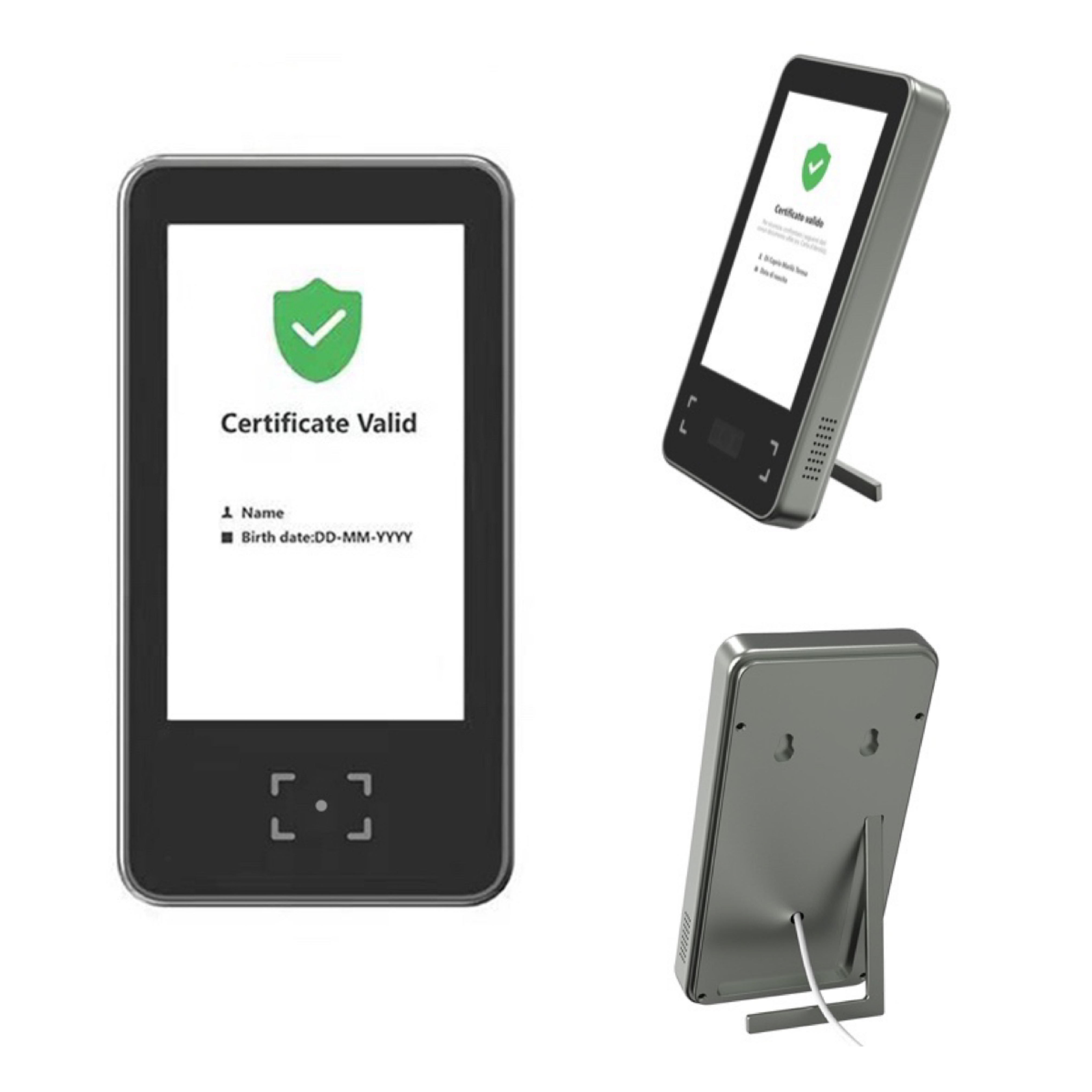 XT601 COVID-19 Green Pass Vaccina Pass Scanner