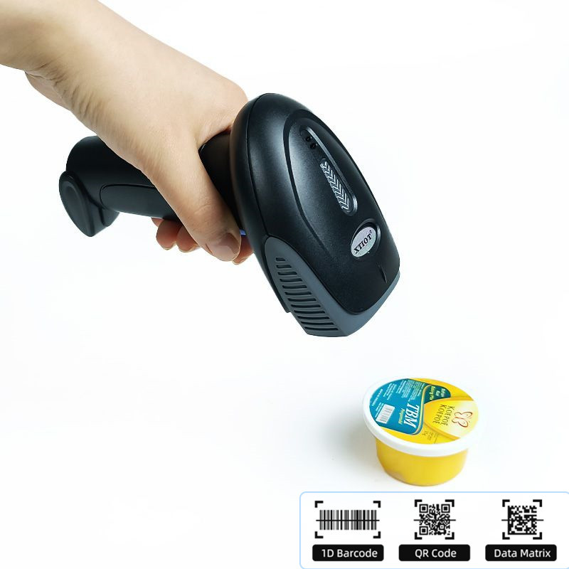 XT6400 Best Wireless 2D Qr Code Barcode Scanner