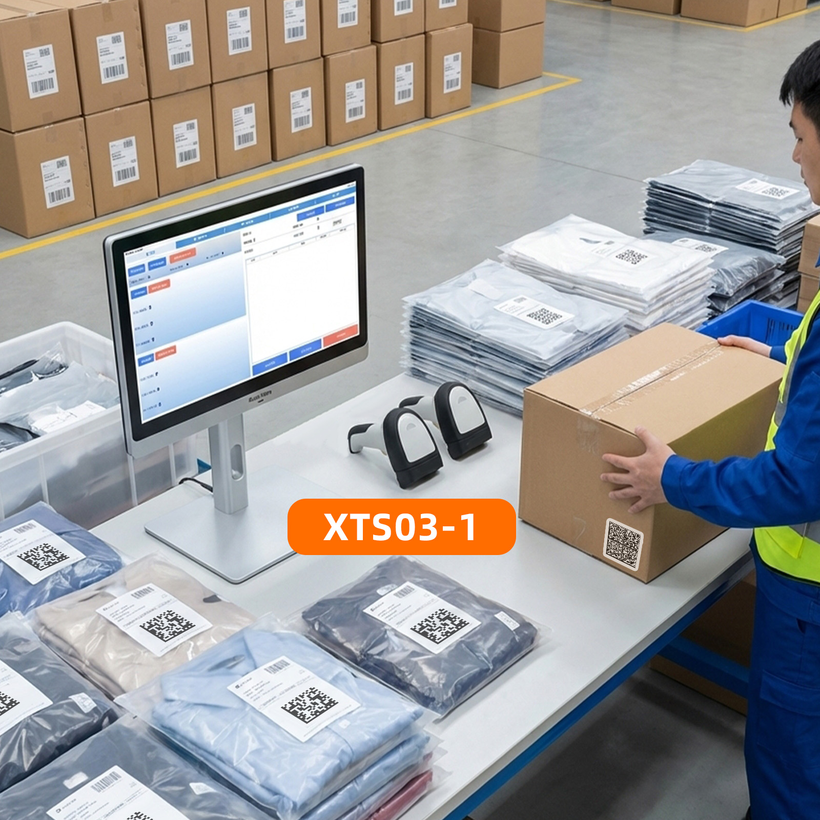 XTS03-1 Barcode Verification & Poka-Yoke System
