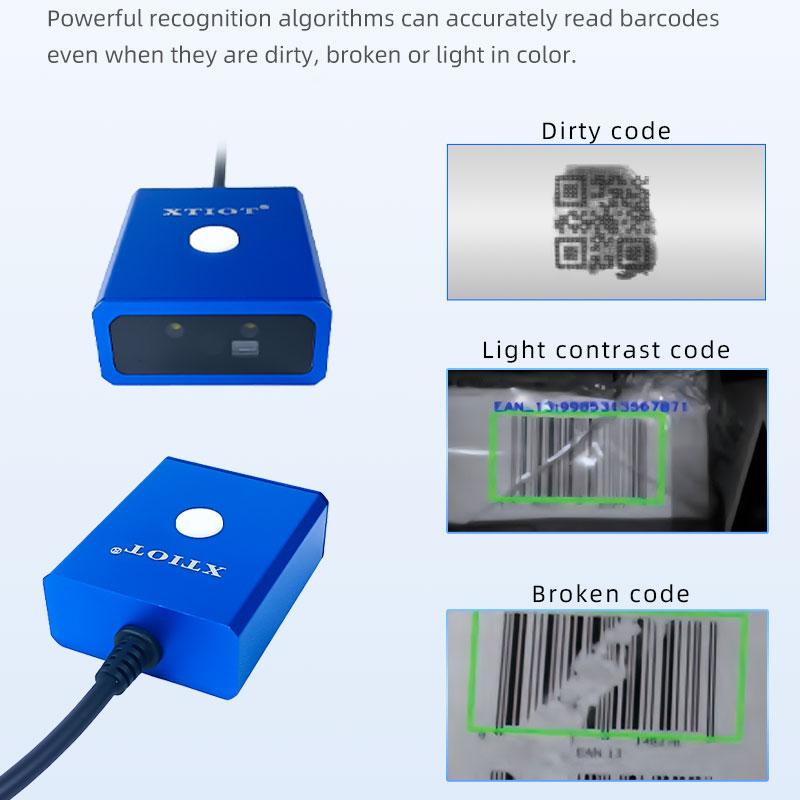 XT8131B Expensive Lottery Ticket Qr Pdf417 Barcode Scanner Reader